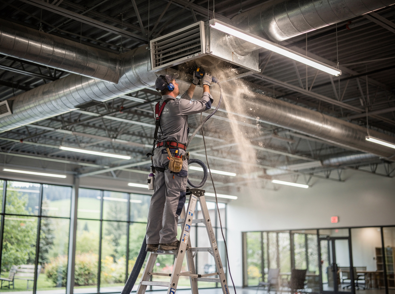 Commercial Air Duct Cleaning in Milwaukie