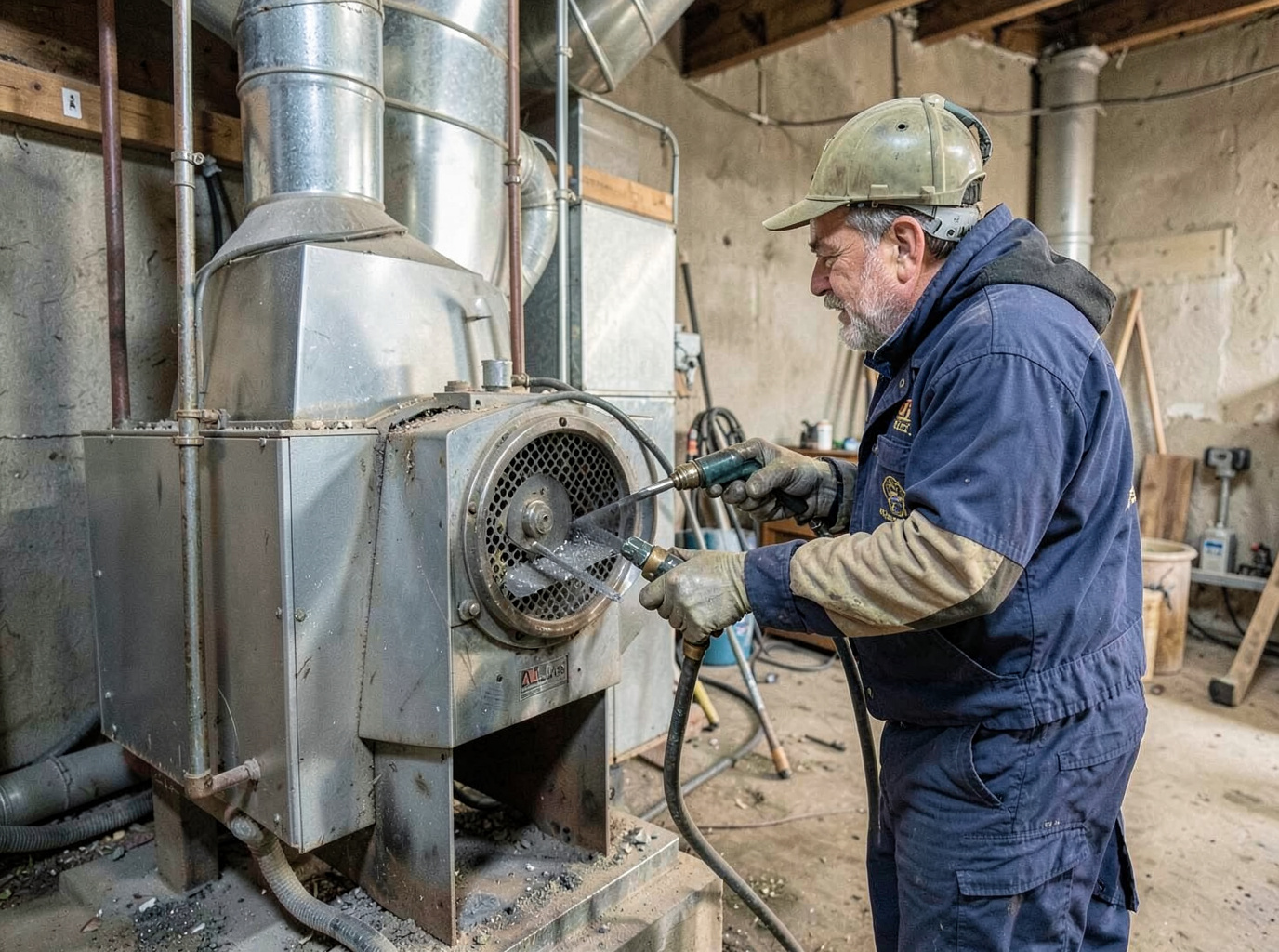 furnace and duct cleaning in Milwaukie