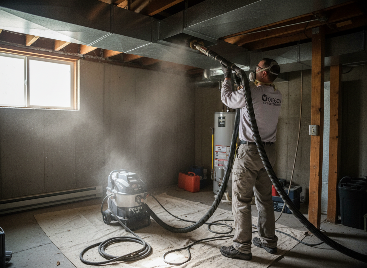 HVAC duct cleaning in Milwaukie